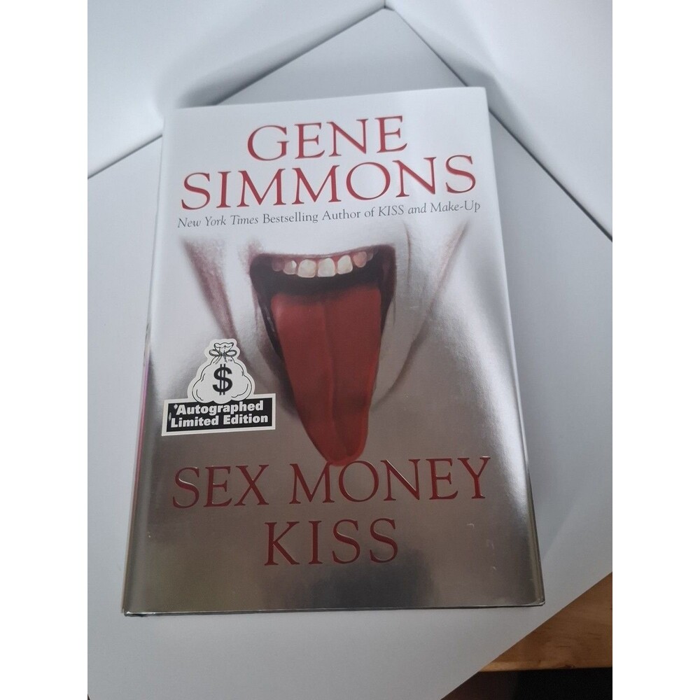 Sex Money Kiss by Gene Simmons (2004, Hardcover) Autographed